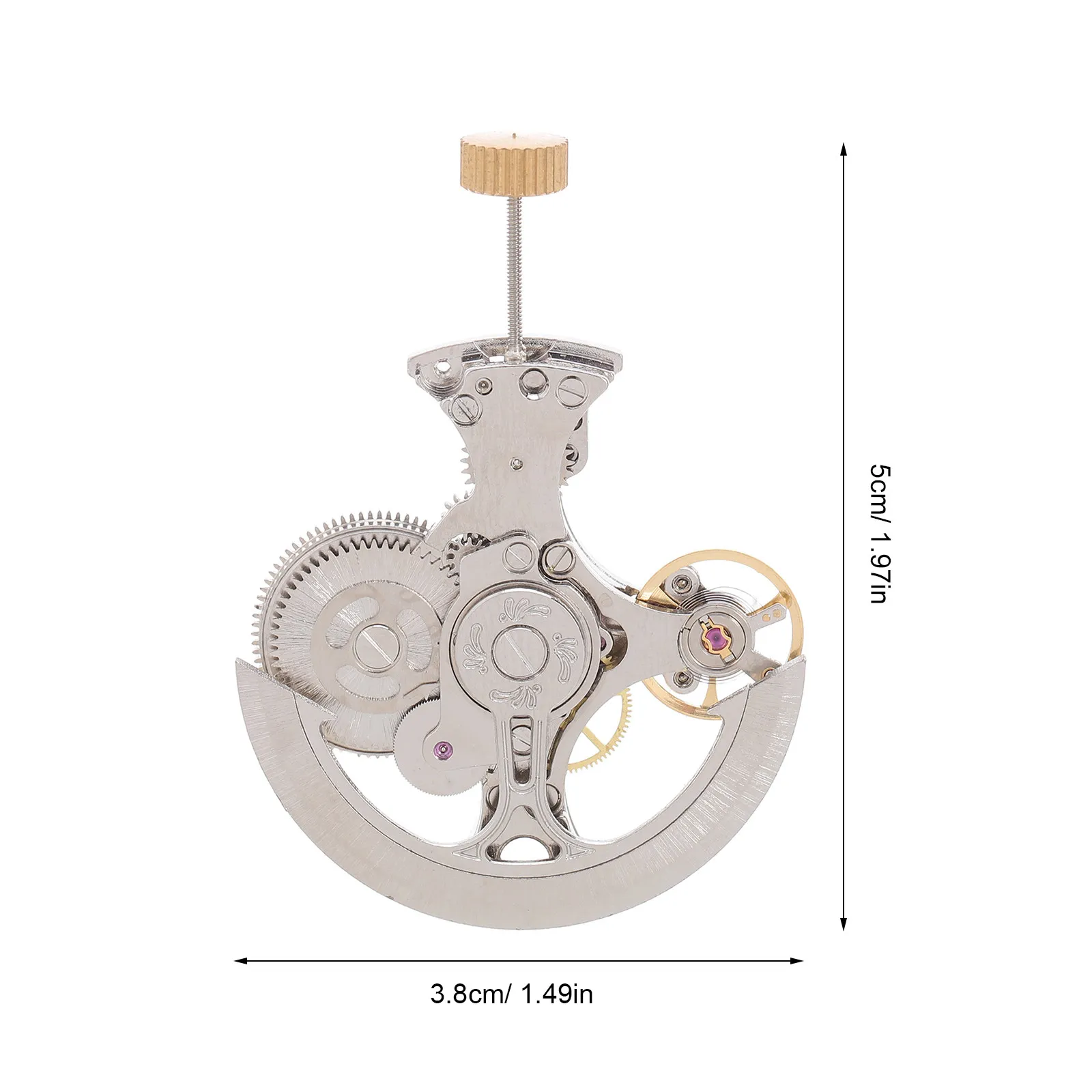 Engraved Precision Mechanical Watch Movement Automatic Core Replacement Part Wristwatch Mechanism for DIY Repair Professional