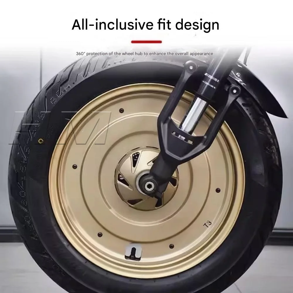 Premium Full Closed Wheel Hub Cap Decorative Cover Perfect Fit For VOGE CU525 Motorcycle