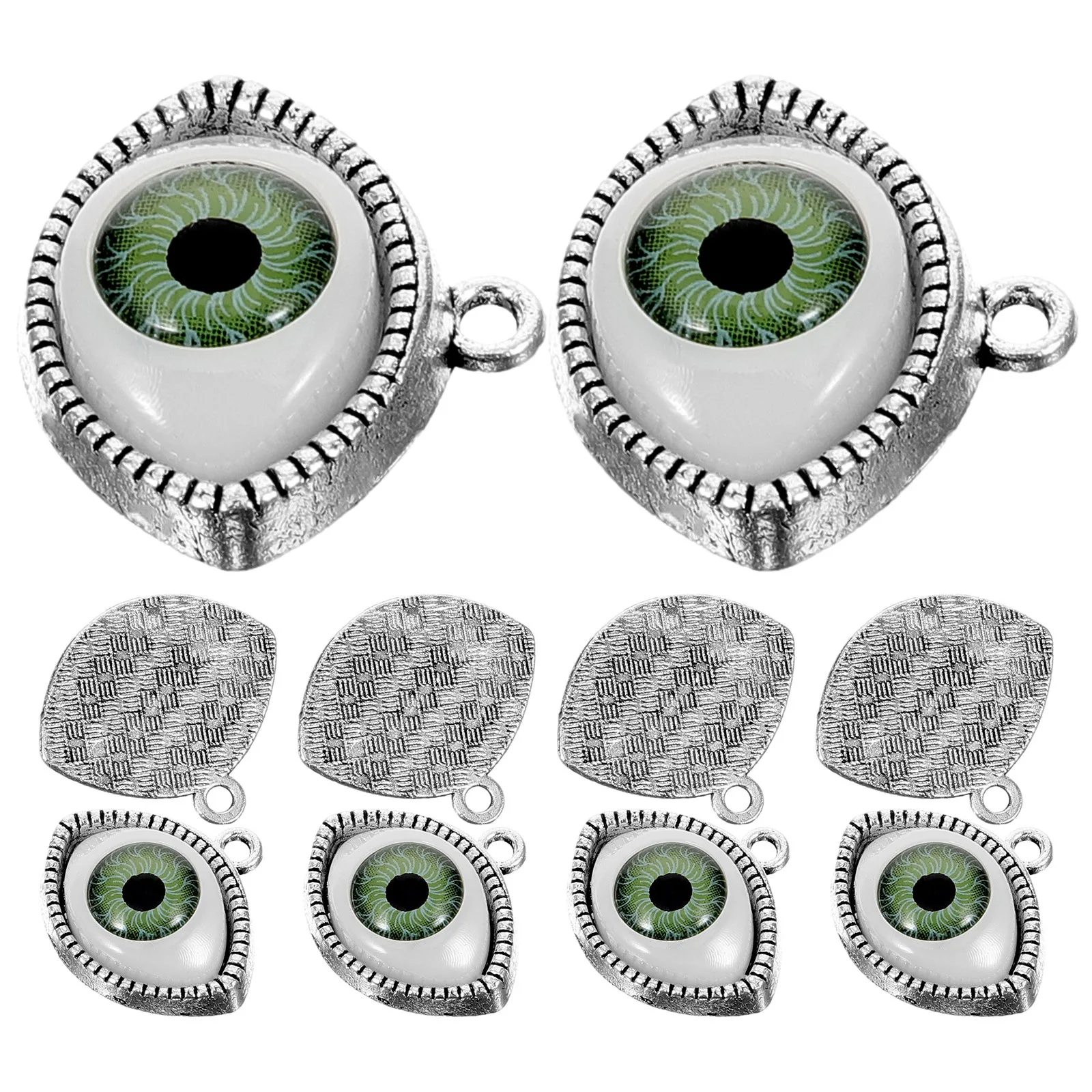 

10Pcs Alloy Evil Eye Charms Pendant for Jewelry Making DIY Necklace Bracelet Decorative Pendants Craft Supplies