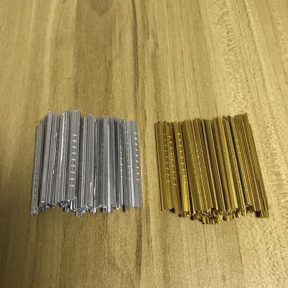 100pcs Finished tin foil strip gold and silver tin foil key consumables Locksmith tools