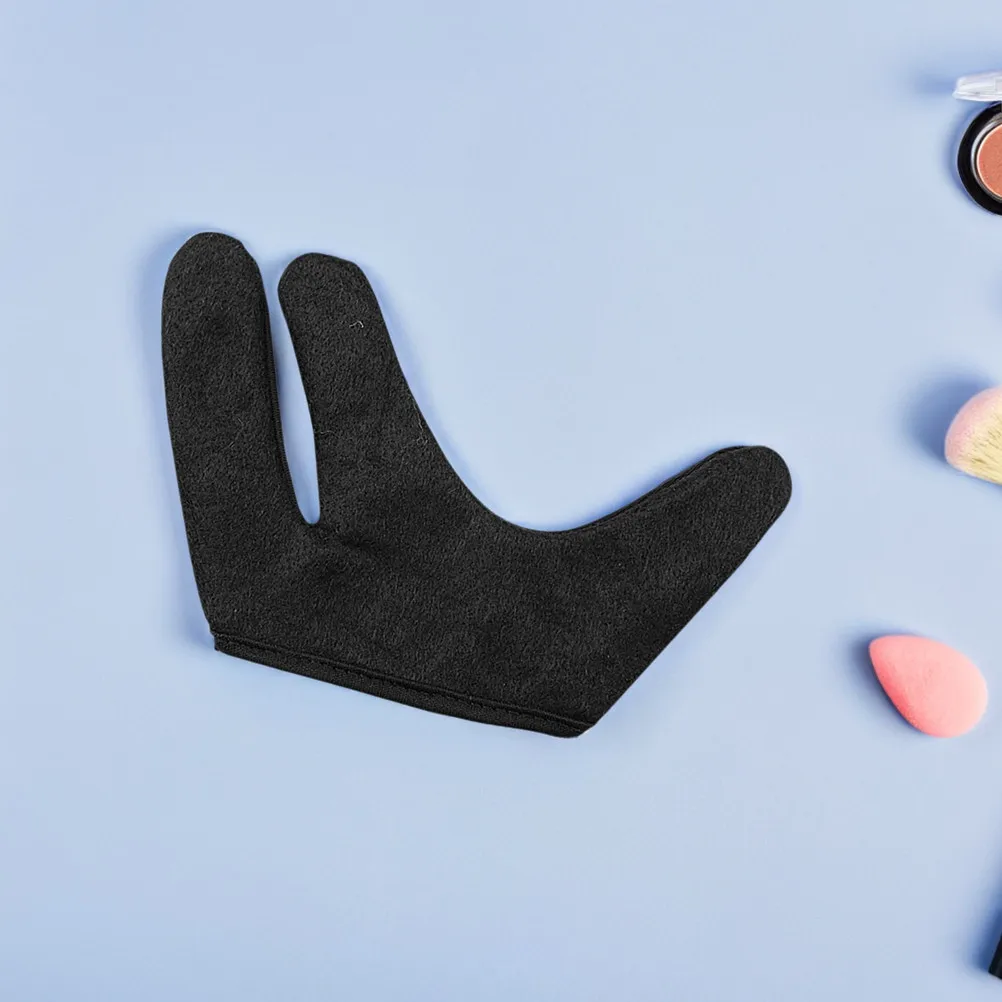 4Pcs Three-Finger Heat Proof Hair Styling Gloves Professional Salon Grade Curling Iron Straightener Anti-Scald Thermal Mitts