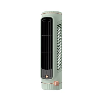 Portable Automatic Remote Air Conditioner, USB Personal Air Conditioner Mini Conditioner with 3-Speed Electric Fan Green