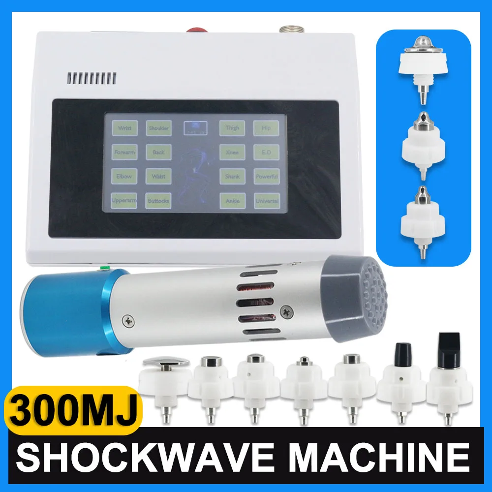 300MJ Shockwave Therapy Machine For Effective ED Treatment And Relieve Body Pain Physiotherapy New Shock Wave