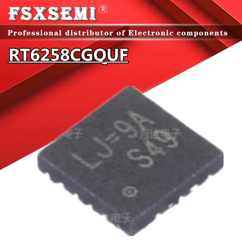 (2~10pcs) RT6258CGQUF RT6258CG RT6258C LJ=.. F LJ=4K LJ=4C LJ=4G LJ=2J LJ=1C QFN-12 Chipset