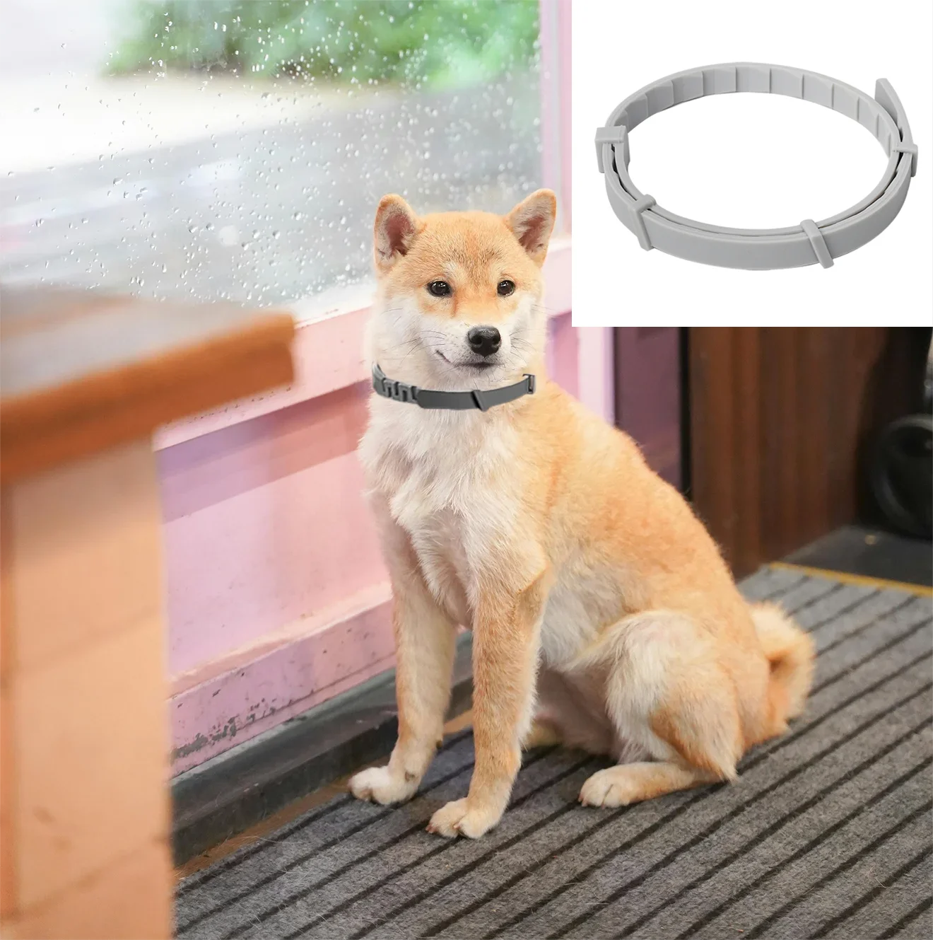 

2pcs Calming Collar for Dogs, Pheromone Collar for Dogs Lasts 60 Days, 25-inch Size Dog Pheromone Collars Fits Dogs of all size
