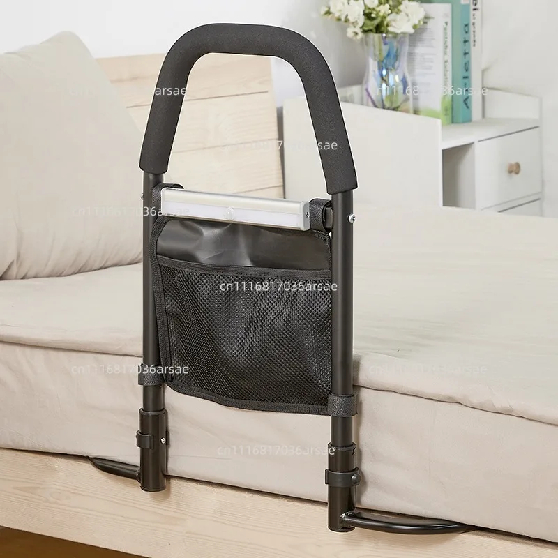Bedside Armrest Foldable Up Help Armrest Bed Guardrail Get Up Aid