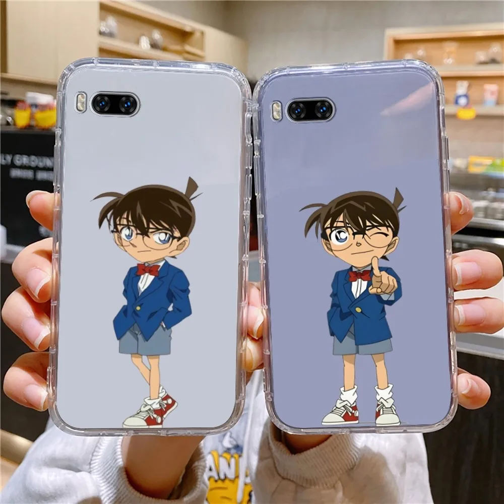 D-detective C-conan Anime Phone Case For Huawei Mate P10 P20 P30 P40 P50 Smart Z Honor 50 60 70 Pro Lite Transparent Case