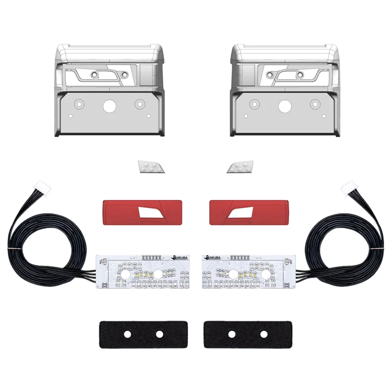 770S R620 R470 Model Truck Sequential Tail Light Dynamic Taillight For Tamiya Scania Series 1/14 RC Semi-trailer Tractor Truck