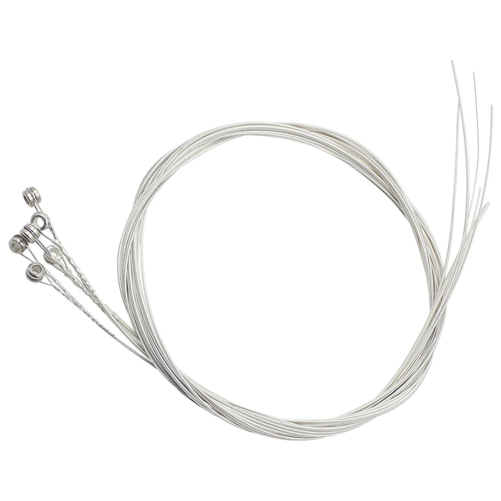 

6 pcs Guitar Strings Stainless Steel Bass Guitar Strings Folk Guitar Strings Acoustic Guitar Strings