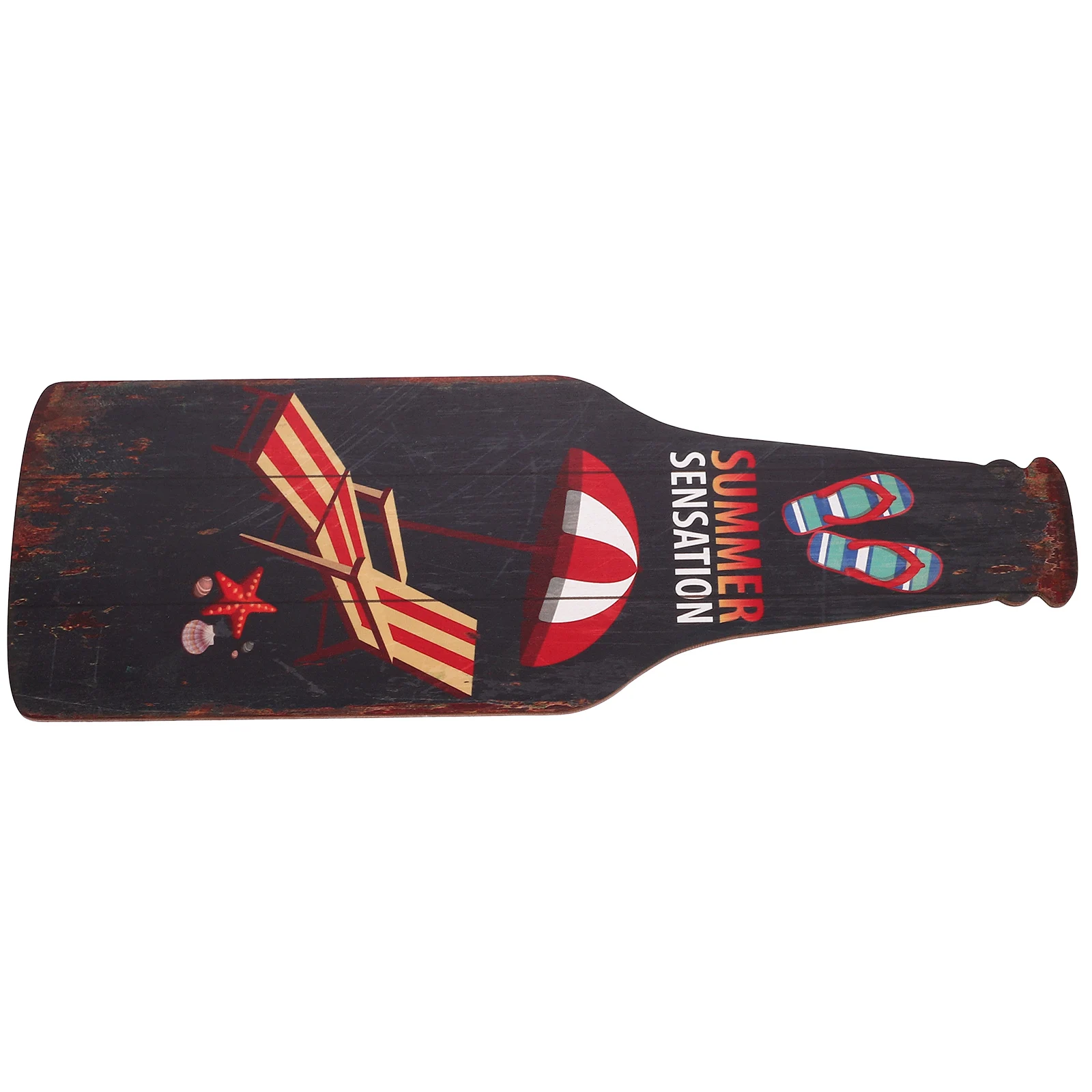 

Wooden Beer Pendant nament H crafted Hawaiian Wood Hanging Plaque Decor Beach Theme Home Hawaiian Party Pendant Plaque