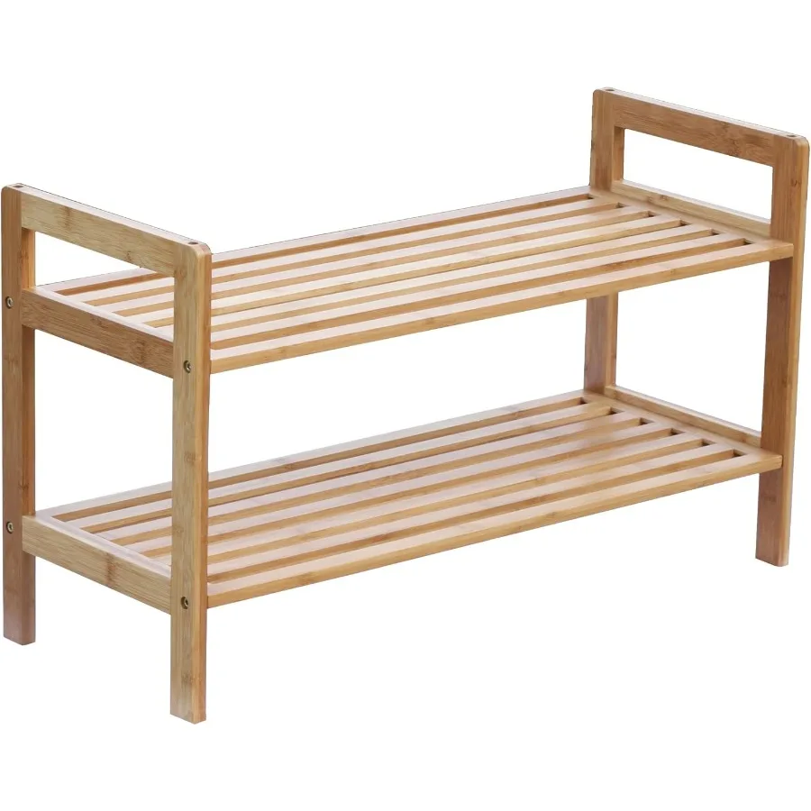 

2Tier Bamboo Shoe Rack Brown SR1309