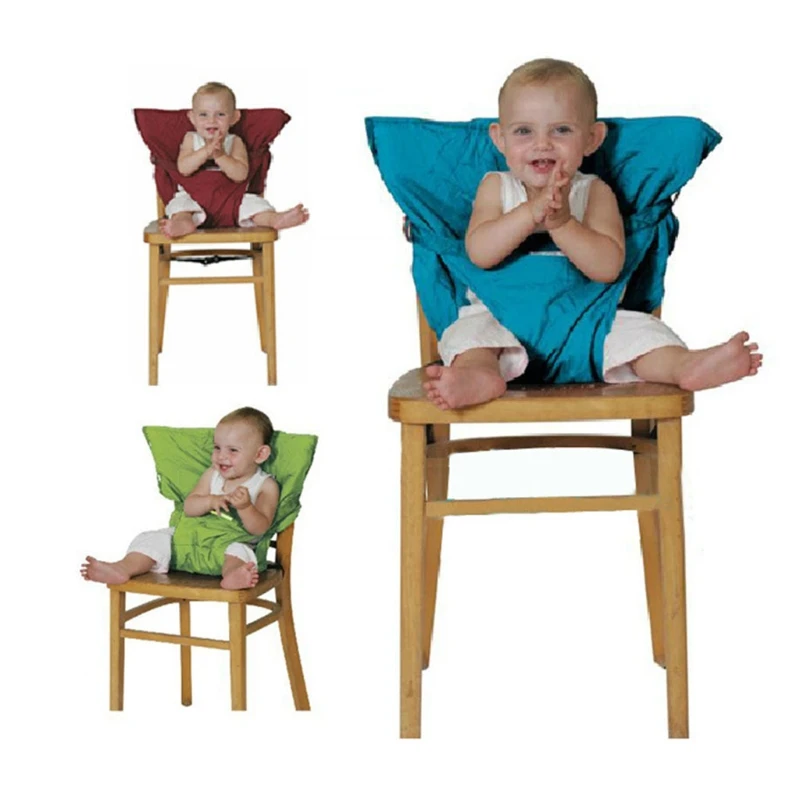 

Portable Safety Harness Chair Accessory Quick Easy Cloth Portable High Chair for Travel Fits in Your Hand Bag Travel