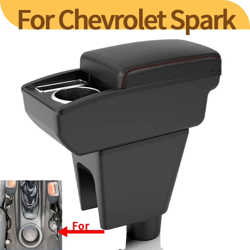 

Для Chevrolet Spark подлокотник для Chevrolet Spark 3 III Aveo T200 ящик для хранения автомобильного подлокотника автомобильные аксессуары детали интерьера