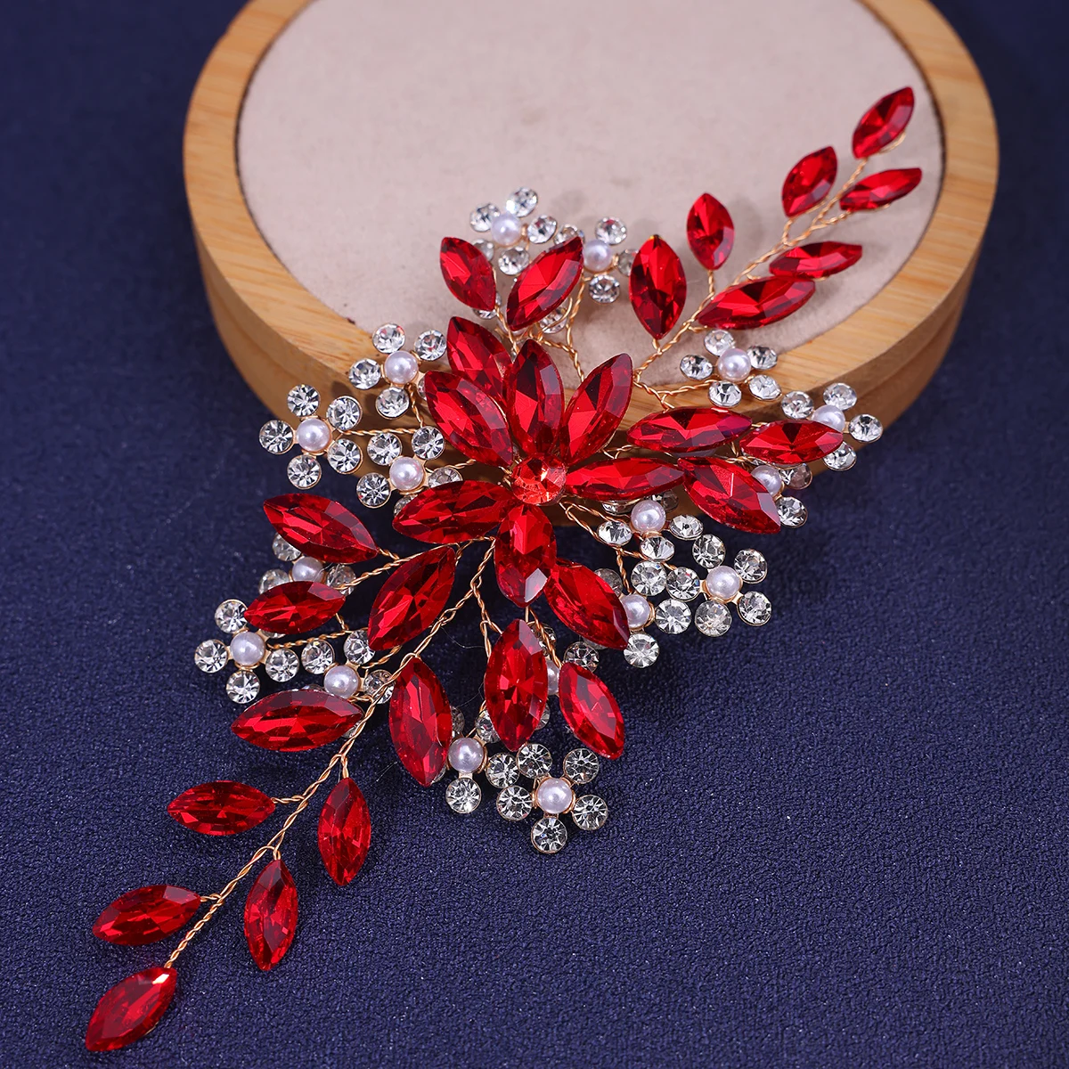 Handmade Crystal Hair Vine Headband Hairband For Women Rhinestone Bridal Wedding Hair Accessories Jewelry Vine Headband Hairband