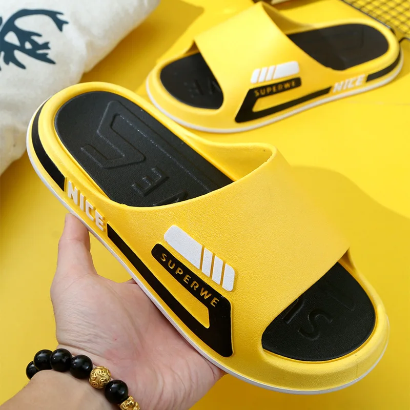 

Sports Slippers Men's Summer Outerwear Personalized One-line Slippers Anti-skid Wear-resistant Fashion Slippers