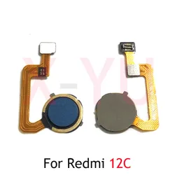 For Xiaomi Redmi 12 12C 4G 5G Fingerprint Reader Touch ID Sensor Return Key Home Button Flex Cable