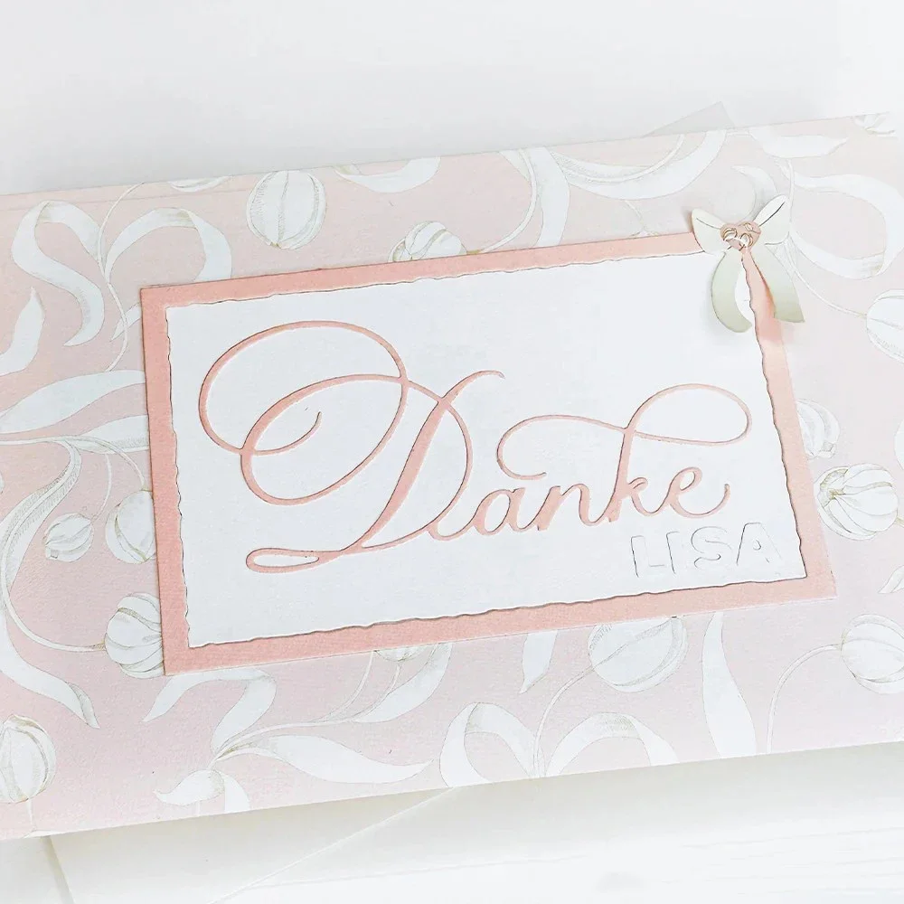Mmao Craft Metall-Stanzformen, unregelmäßiger Wellenrahmen, Scrapbook-Papier-Bastelmesser, Schablonen, Stanzformen – Detail 18