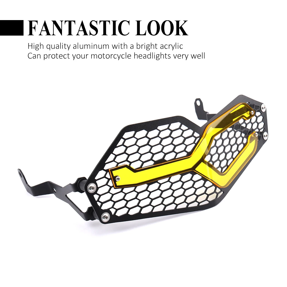 Fits For BMW F850GS Adventure F 850 GS F750GS 2018-2024 Motorcycle Headlight Protector Head Lights Grille Protection Guard Cover