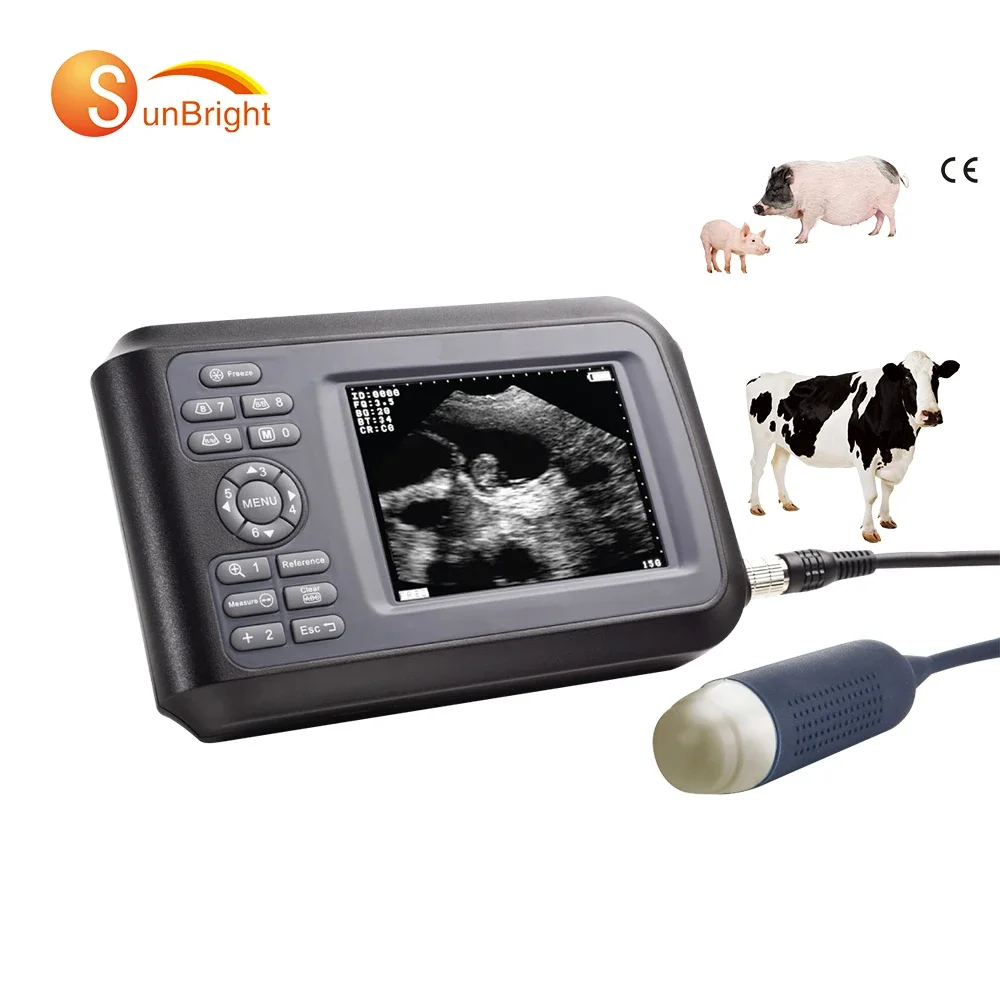 

veterinary equine portable veterinary ultrasound for bovine equine cattle pig goat animal scan