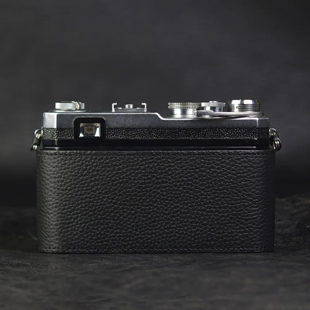 Untuk Nikon F S3 Casing Kulit Asli Setengah Casing F Setengah Tas F Tas Kamera Buatan Tangan Casing Pelindung Retro S3