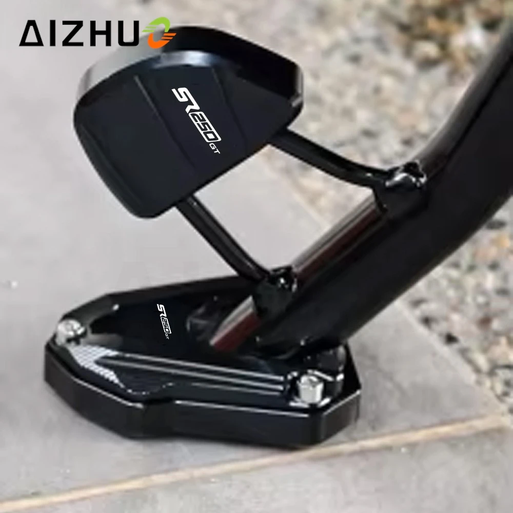 2026 For VOGE SR250GT SR 3 SR3 2023 2024 2025 Motorcycle Accessories Aluminium Kickstand Side Stand Enlarger Side Brace Assist