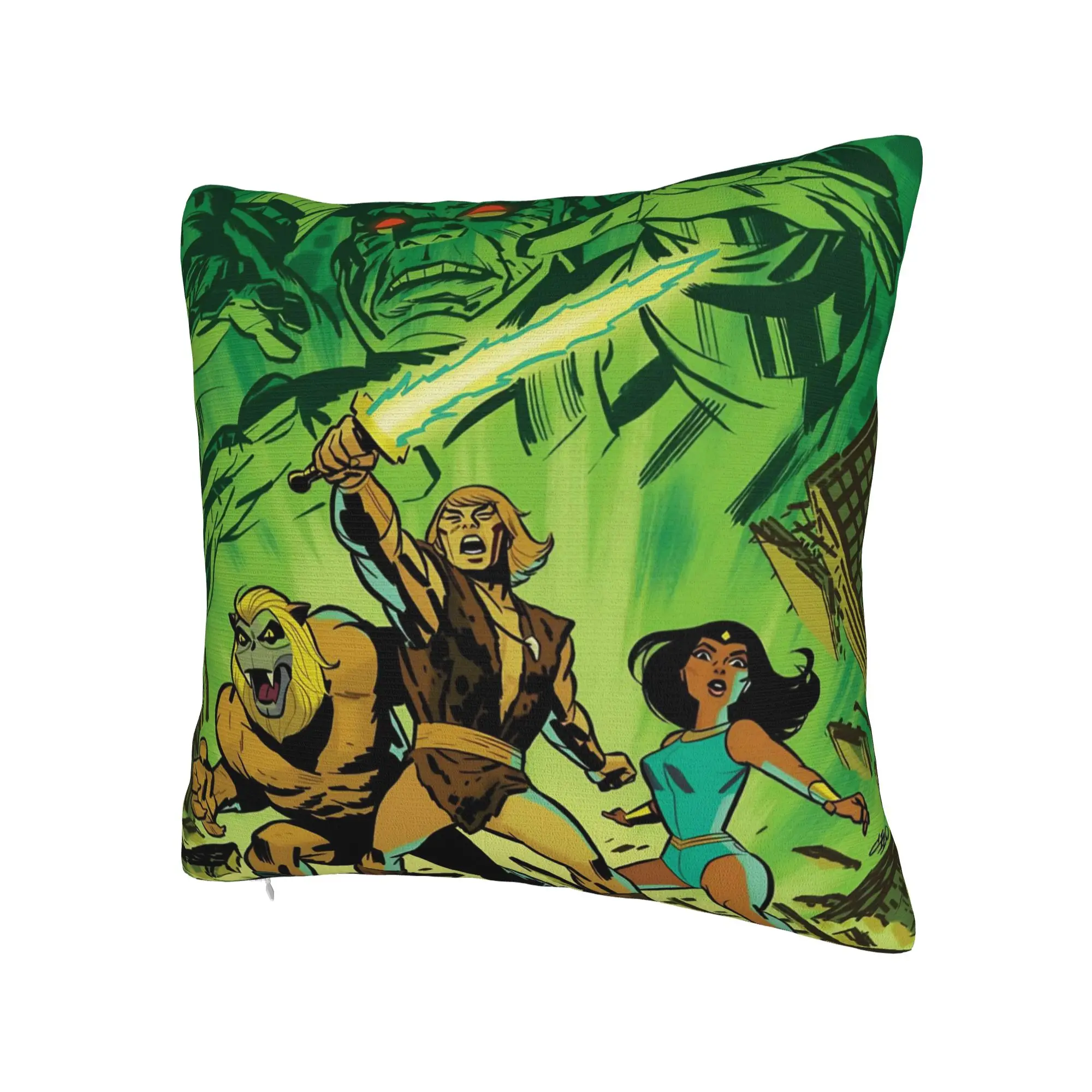 Decorative Pillowcase Thundarr The Barbarian Merch Home  Pillow Case Cover Zipper Multi Size