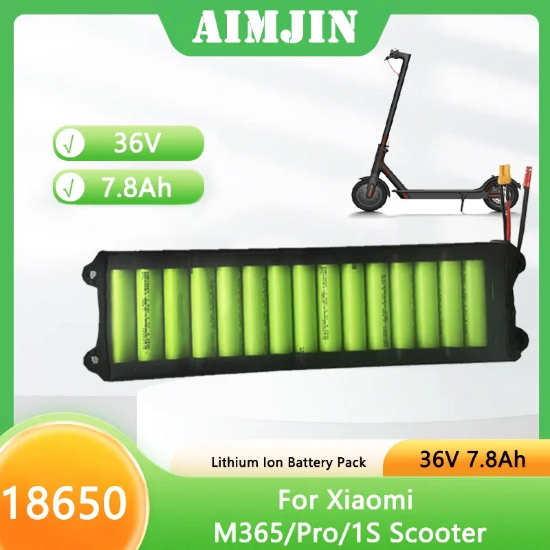 

36V 7800mah Battery 18650 Lithium Cell Pack for 7.8ah Xiaomi Segway M365 Electric Scooter Built in BMS electric scooter