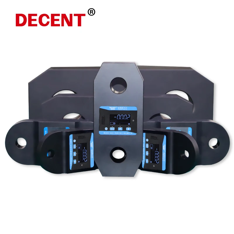 LCD Digital Wireless Dynamometer Crane Scale Load Cell 1T 2.5T 5T