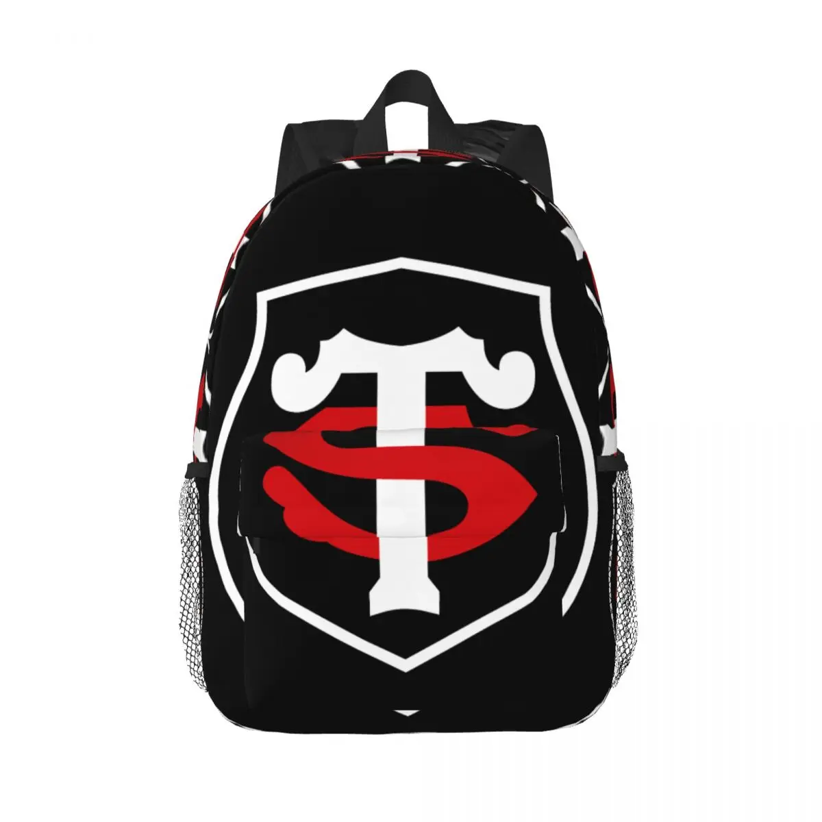 

Stade Toulousain Logo Backpack Middle High College School Student Bookbag