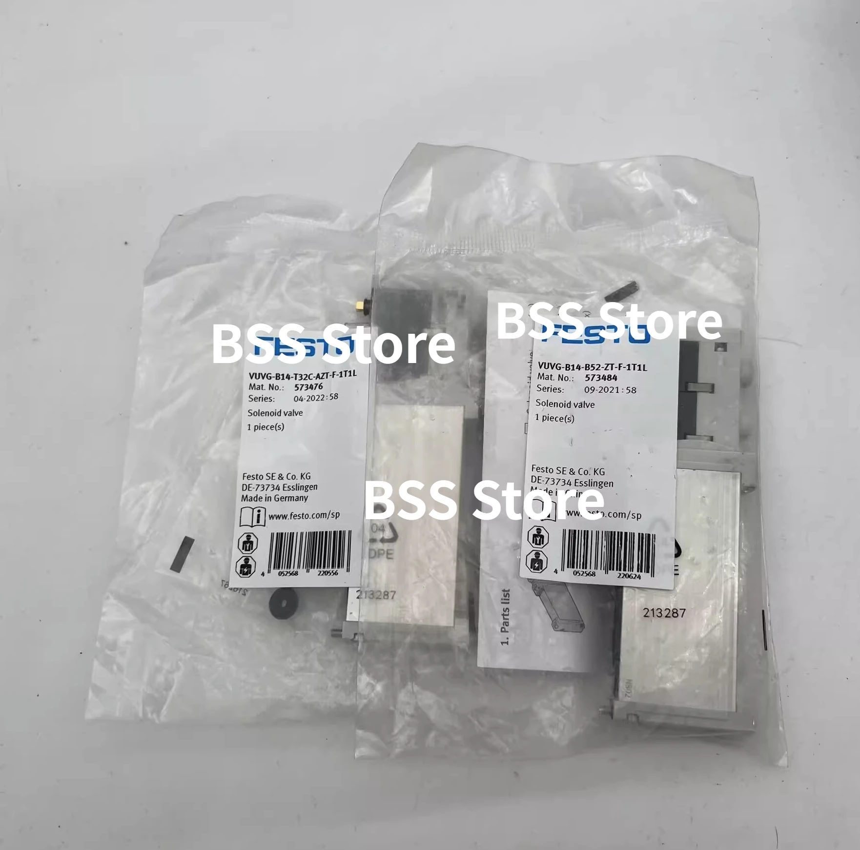 

Solenoid Valve VUVG-B14-T32C-MZT-F-1T1L 573479 VUVG-B14-B52-ZT-F-1T1L 573484 VUVG-B14-P53C-ZT-F-1T1L 573485 Solenoid Valve