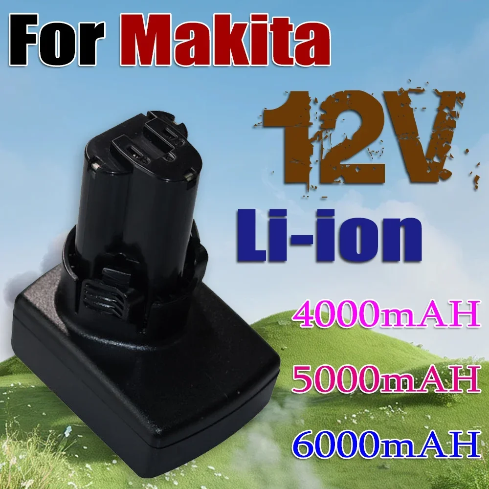 

BL1013 10.8V for makita BL1014 6000mAh 12V Max Lithium Battery TD090DW 194551-4 TD090D LCT203W LCT204 194550-6 DF030D