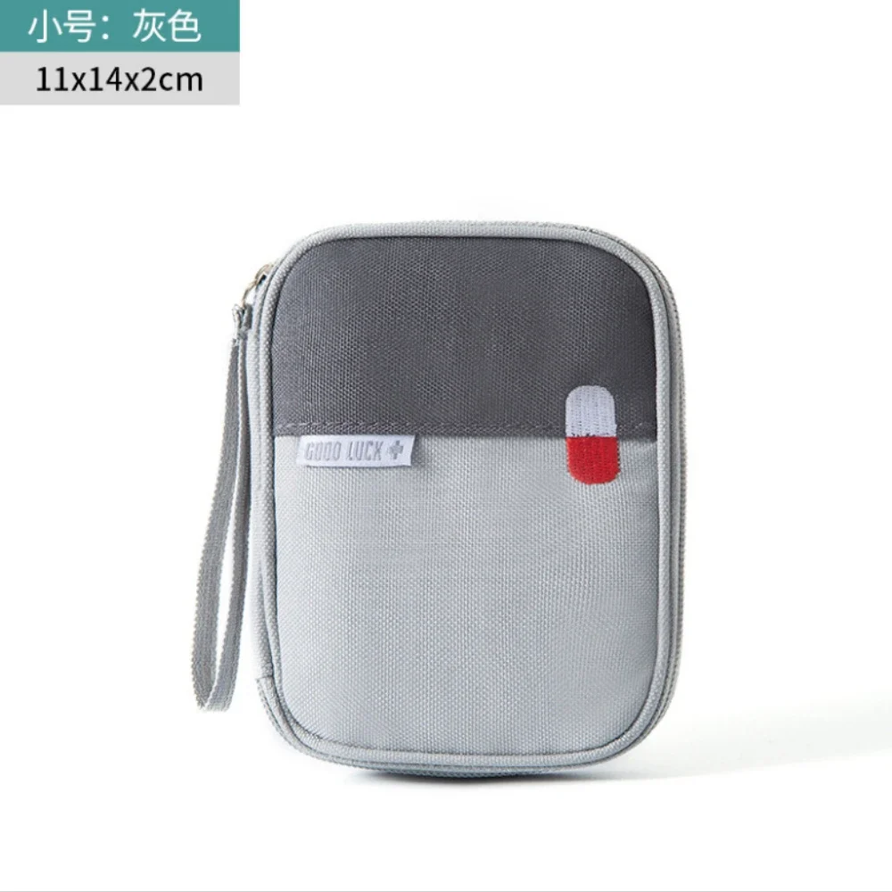 Travel First Aid Kit Medicine Bags Organizer Mini Portable Medicine Storage Bag Outdoor Emergency Survival Bag Pill Case