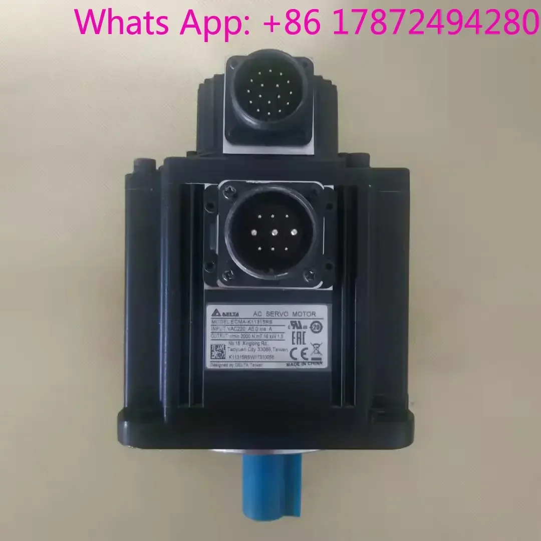 High Voltage 1500W Servo Motor - ASD-A2-1543-M ECMA-K11315RS 2025 Industrial Grade