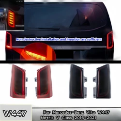 Suitable for Mercedes Benz Vito tail light assembly V260L modified Maybach low rise LED flow turn signal