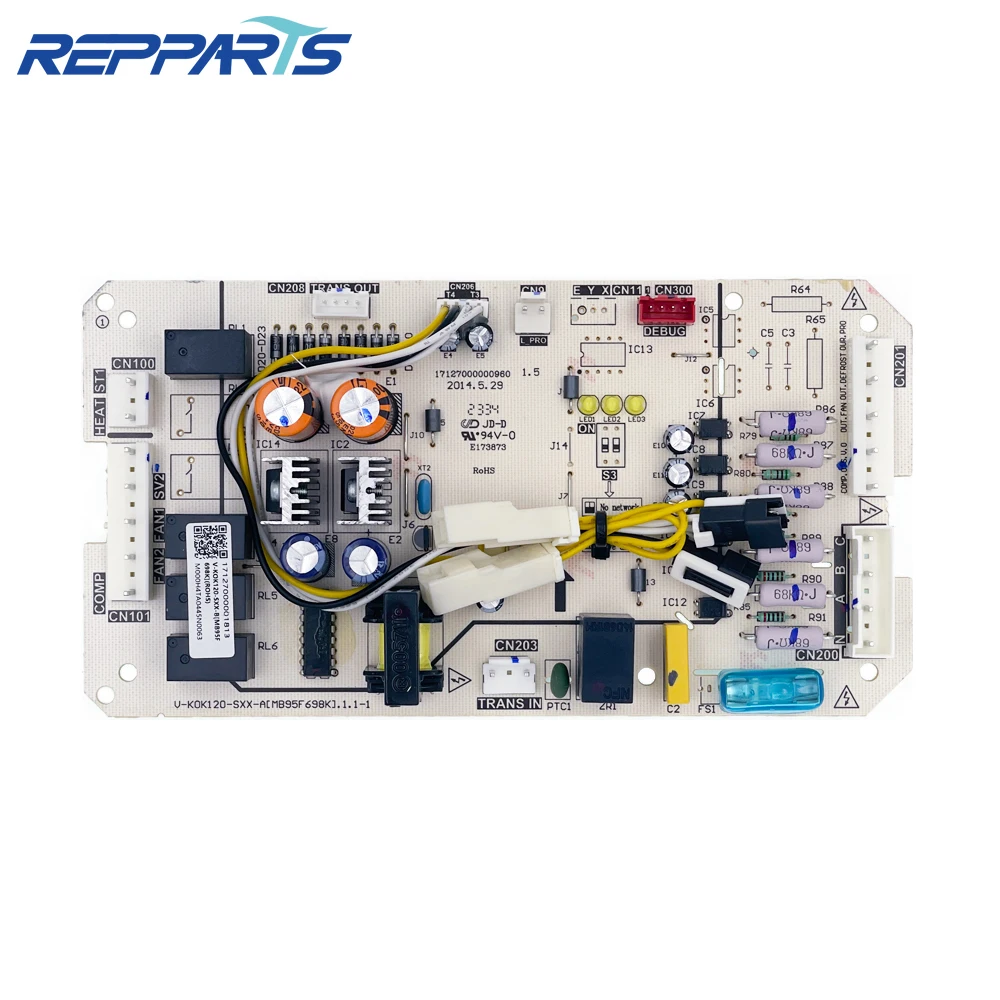 

New V-KOK120-SXX-A[MB95F698K].1.1-1 PCB 17127000000960 Outdoor Unit Control Board For Midea Air Conditioner Conditioning Parts