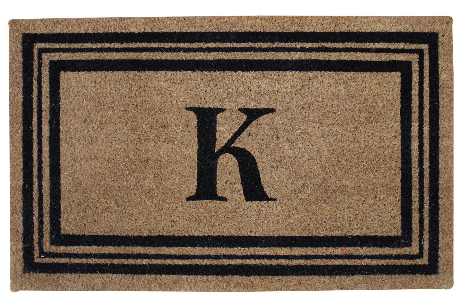 

Персонализированный коврик с монограммой, классический коврик из кокосового волокна для прихожей