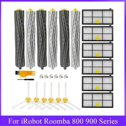 Filtros HEPA, cepillos laterales principales para iRobot Roomba, serie 800, 900, 805, 864, 871, 891, 960, 961, 964, accesorios para aspiradora