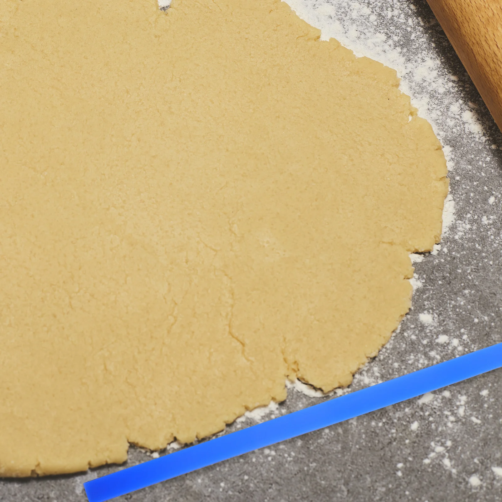 

6Pcs Silicone Dough Thickness Rulers Rolling Pin Guides Baking Tools Biscuit Making Strips 2 4 6mm Thickness Reusable