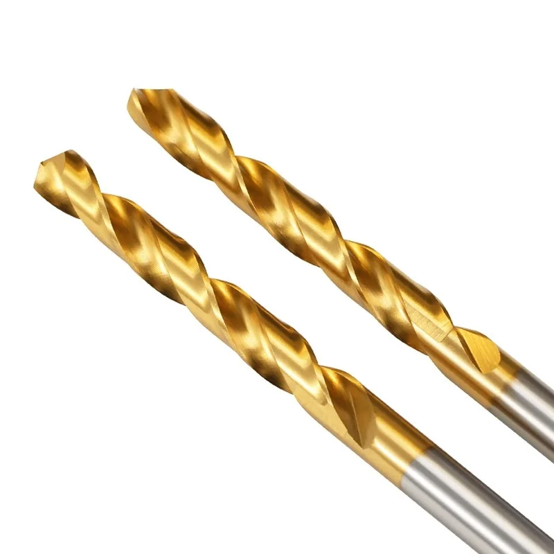 M0.5 M0.6 M0.7 M0.8 M0.9 ~ M12 titanio acero de alta velocidad HSS broca helicoidal Metal aluminio cobre acero inoxidable herramienta para agujeros de madera