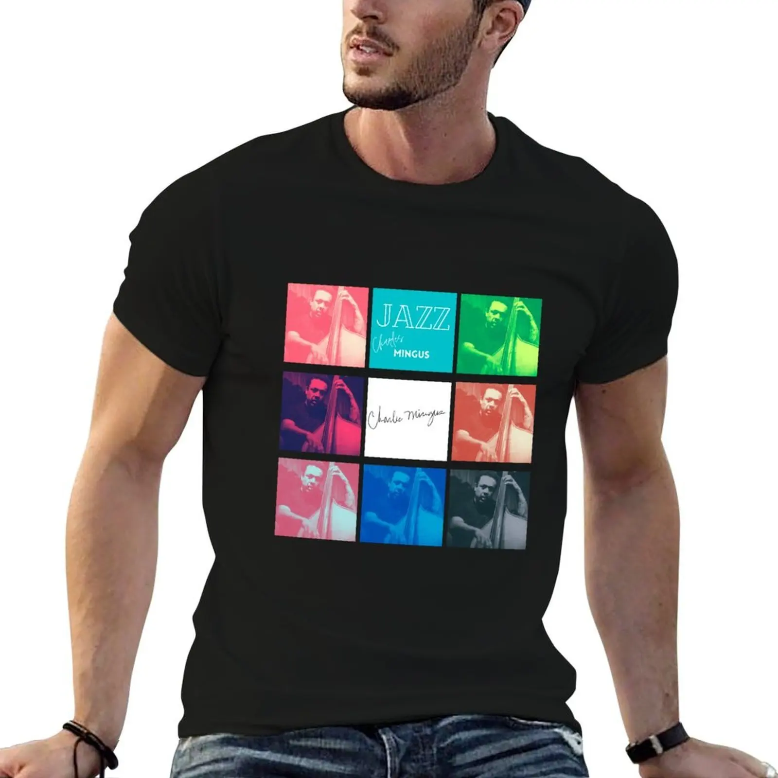 

Jazz music legends - Charles Mingus T-Shirt t shirts for man graphic funny man t shirts graphic T-Shirt