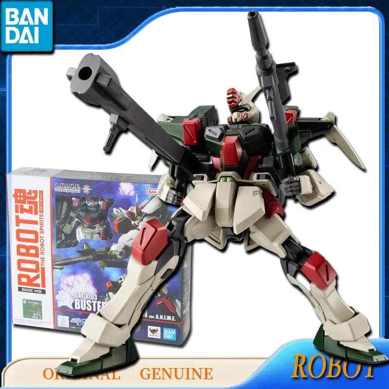 

Bandai оригинальный подлинный робот-духи GAT-X103 BUSTER GUNDAM ver. Аниме фигурки героев, игрушки для детей, подарок, модель, украшения