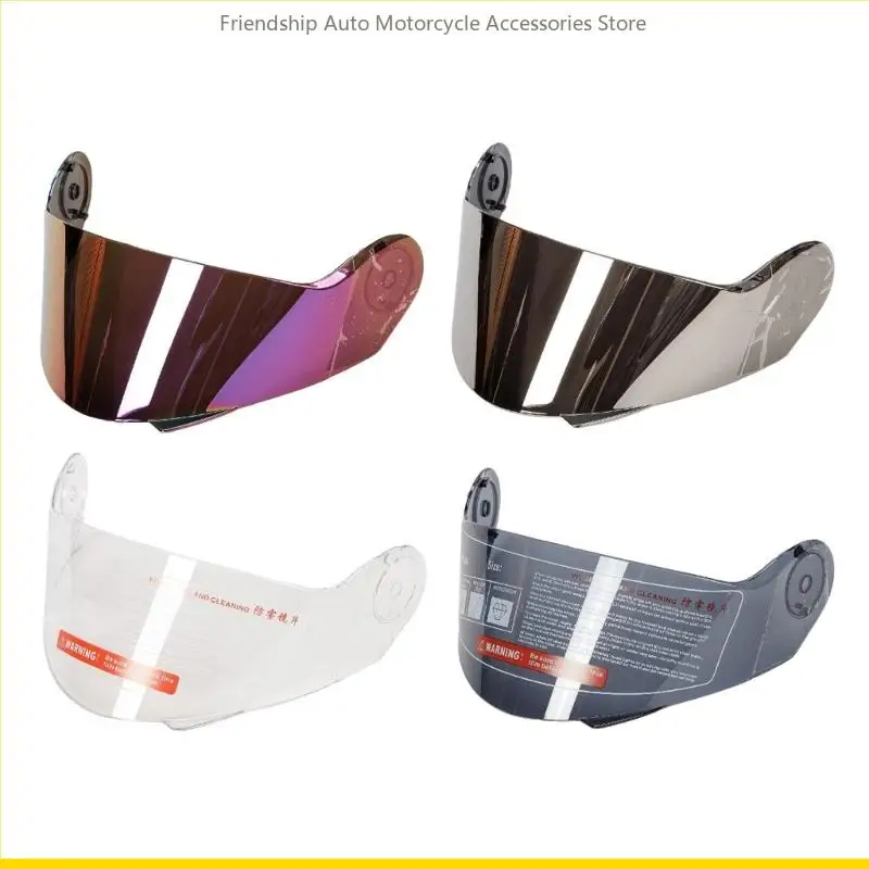 

SZCH All Season Helmet Visor Compatible For 160 Up Helmet Lens Goggles Unisex Windshield Universal Motorbike Accessories