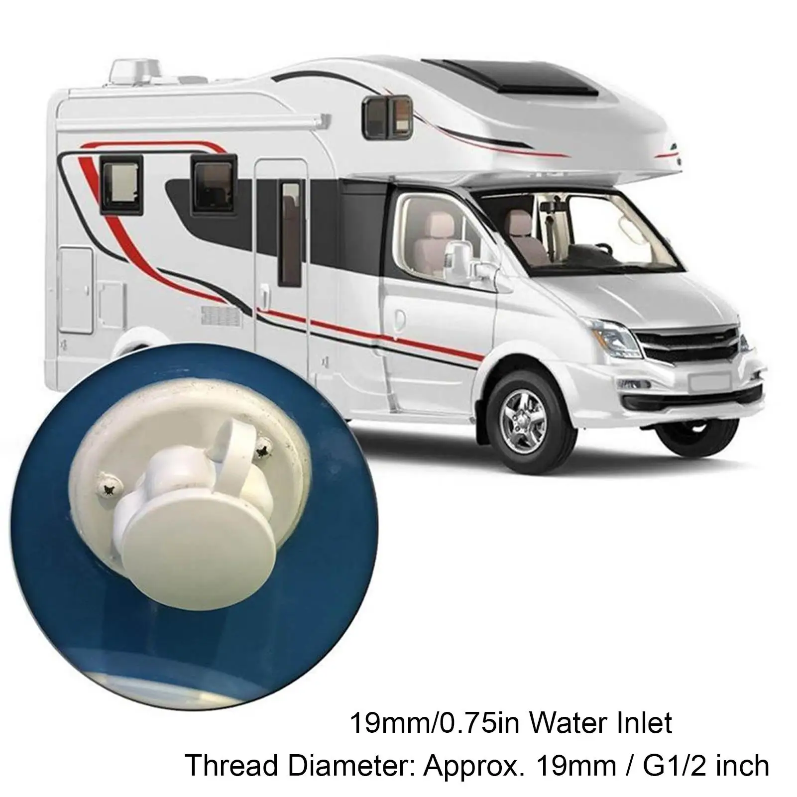 for White Water Fill Inlet Cap for caravan for motorhome for rv for camper