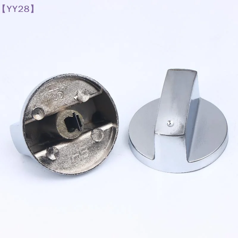 【YY28】2/4Pcs 6mm Zinc Alloy Gas Stove Knobs Cooker Oven Hob Control Knobs Control Switch Kitchen Gas Stove Accessories{Y}