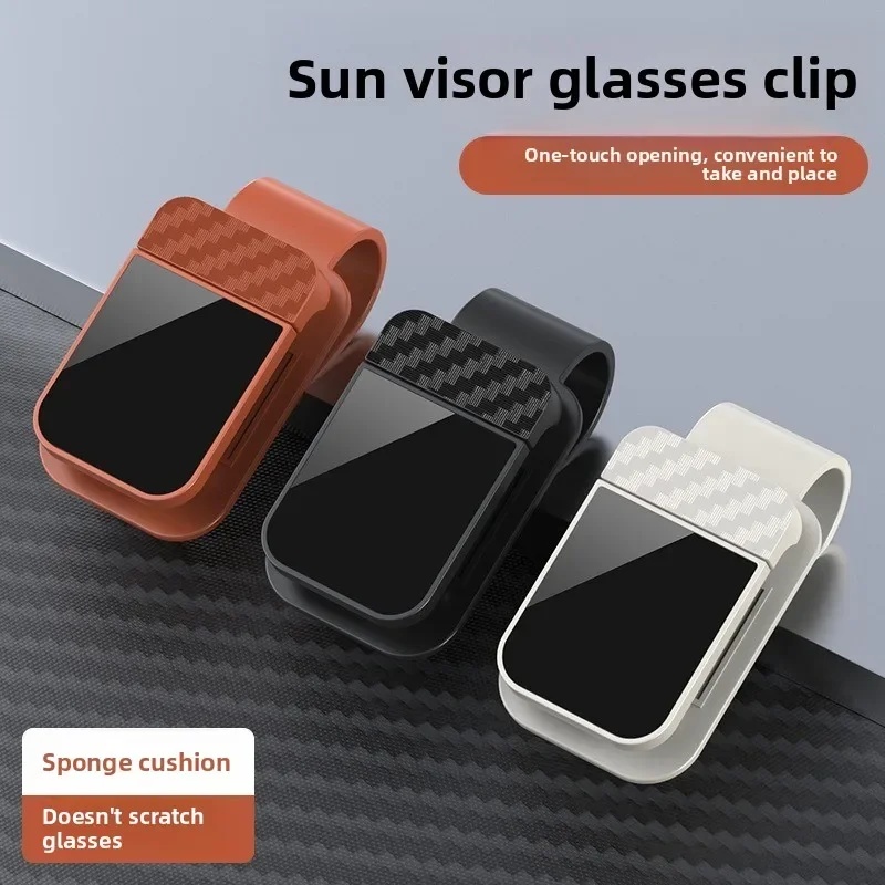 Auto-Brillenhalter, Multifunktional, Sonnenbrillenhalter fürs Auto, Geldscheinclip, Multihorizontaler Visierhalter, Sonnenbrille, Aufbewahrungszubehör