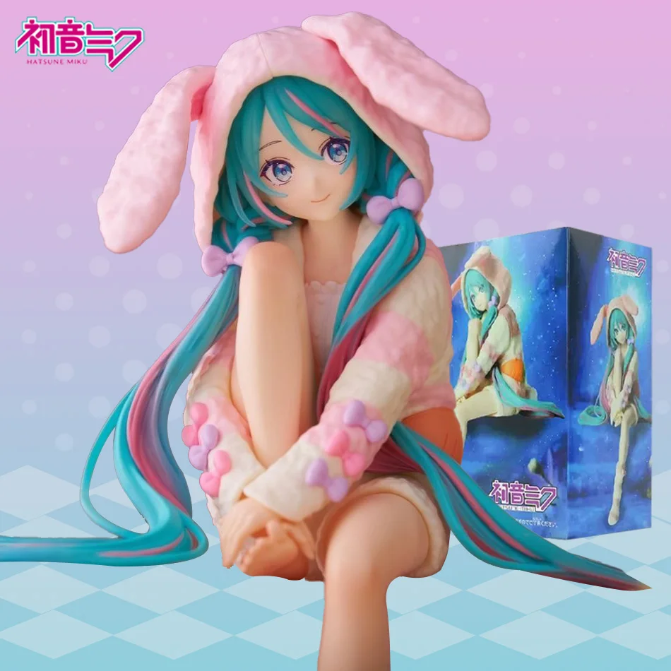 

15CM Anime Rabbit Ear Pajamas Figure - PVC Model Toy Doll Noodle Stopper Action Figure Collection Gift