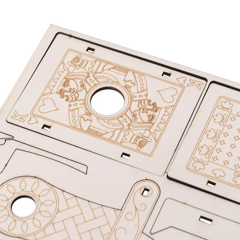 

Сборка деревянного волшебного набора «сделай сам», обучающий деревянный палец, волшебный трюк, мозг, красочный волшебный пенал для детей и взрослых