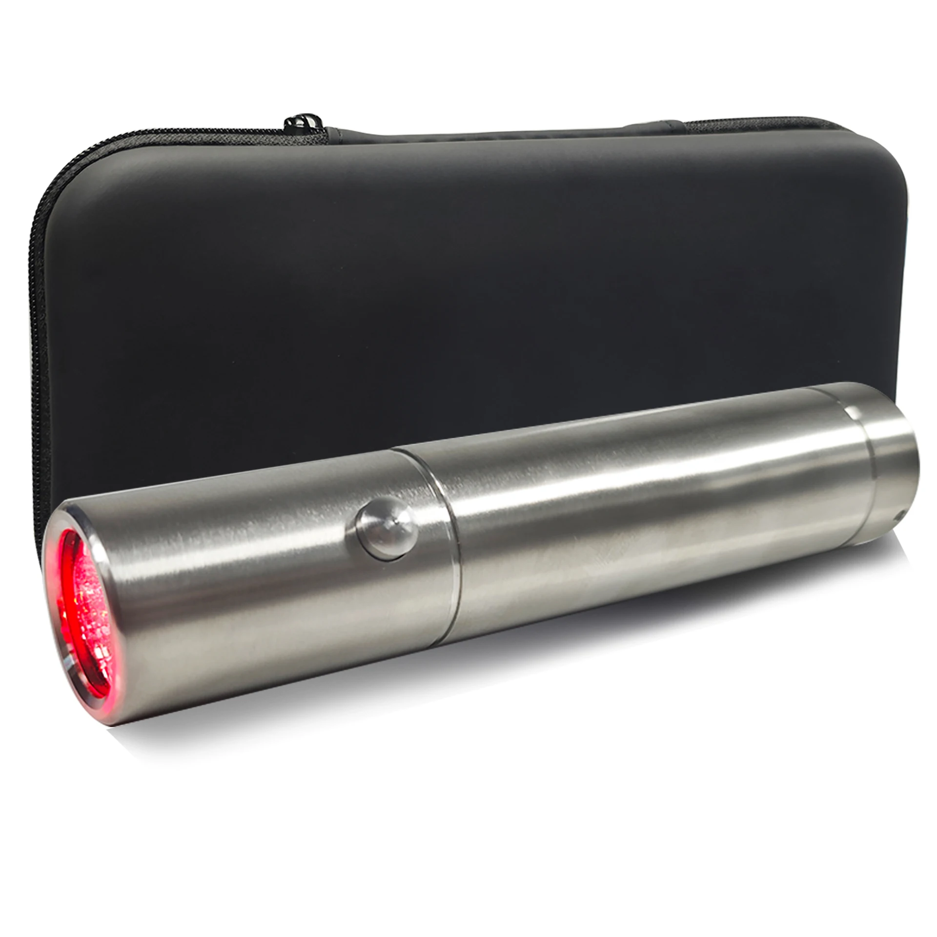 

Portable Red Near Infrared Therapy Flashlight with 3 Light Beads 630 660 850 Deep Penetrating Phototherapy Device for Joint Pain