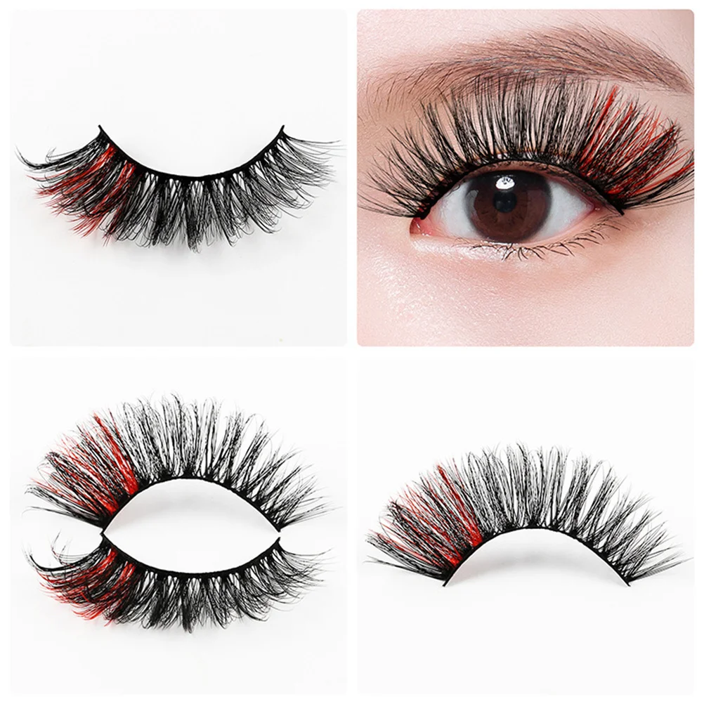 

5Pairs 3D Fake Eyelashes Long Wear Professional Lash Extensions for Salon Daily Wear Lashes