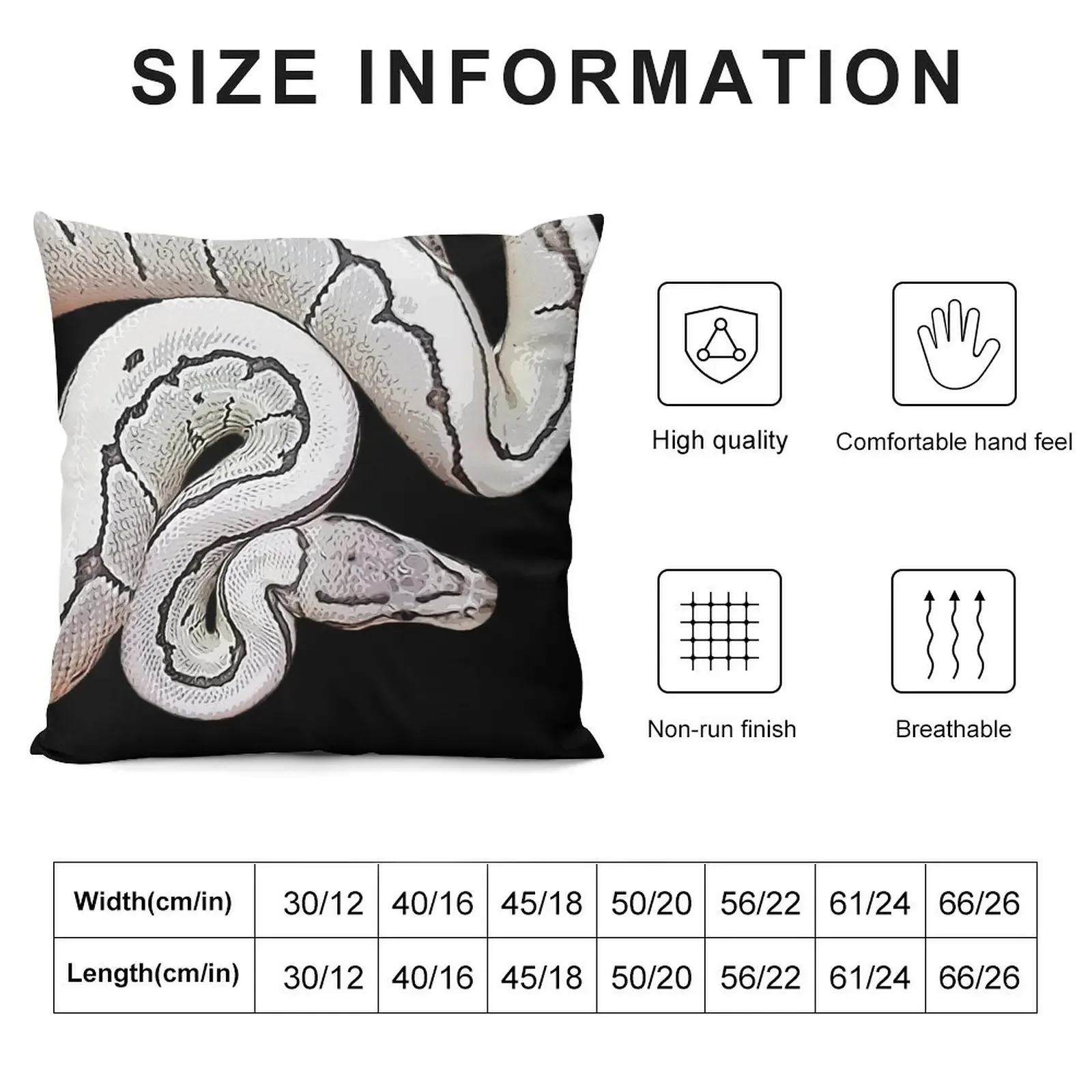 Ball Python Morph Pinstriped Throw Pillow Sofa Cushions Sofas Covers Decorative Sofa Cushion Room decorating items pillow